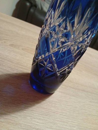 Luxury Japanese Edo Kiriko Bud Vase