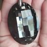 Pendant made of smoky quartz and 925 silver. Image 2