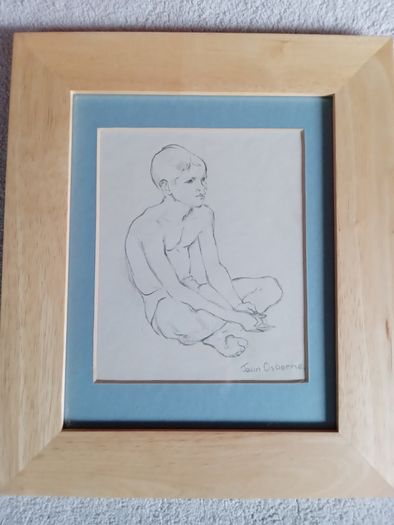 Pencil Drawing Jean Osbourne