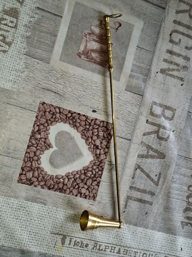Brass Candle Snuffer Postage Available Collection, Lots more Antiques and Collectables