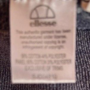ELLESSE  hoodie sweater. Grey & Charcoal. Size small adult / labelled age 13/14 . Great Quality & In very good condition. Weighty 50% cotton