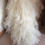 Wedding Dress Size 12 BNWT and Veil Image 3