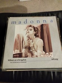 Madonna like a virgin & material girl(dance mix) 12"s