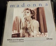 Madonna like a virgin & material girl(dance mix) 12"s