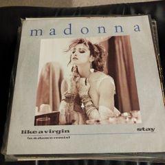 Madonna like a virgin & material girl(dance mix) 12"s