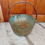 antique brass pot fan pot Image 2