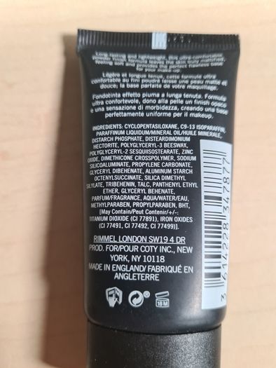 Rimmel London Lasting Matte Foundation 601 Soft Chocolate  30ml X  9 Brand New Unused