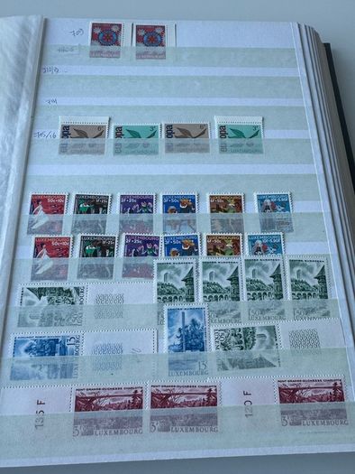 LUXEMBURG collection in 64 pages stamp album