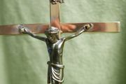 Vintage 13" Brass Crucifix