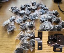 40 Roller Cabinet Latches Bronze Catch 40 pack