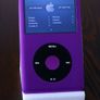 Apple iPod Classic 7th Gen Custom 256GB SD Purple Image 2