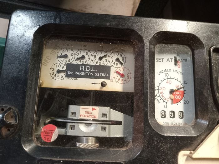 old  coin meter