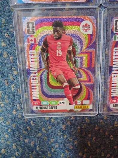 8 limited edition adrenalyn xl panini collection cards