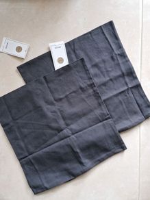 H&M Cotton Canvas Cushion Covers