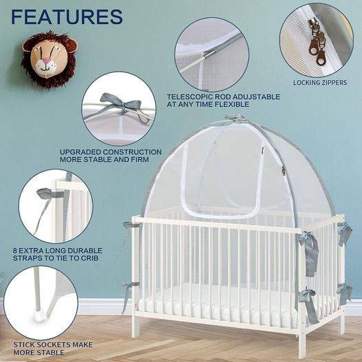 Safety Net for Baby Crib / Cot