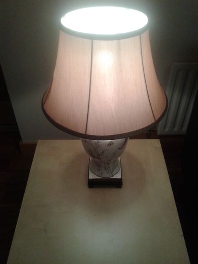 Tara Pottery Lamp - As New
