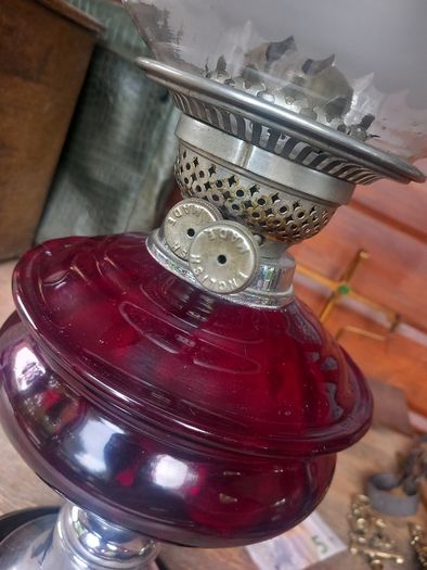 Veritas oil lamp, fully working, D18