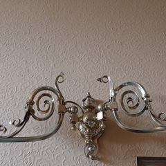 Pair of Brass wall sconce