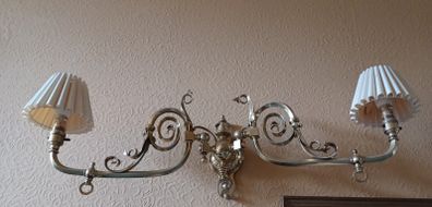 Pair of Brass wall sconce