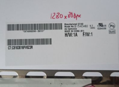 B154EW02 LCD display panel