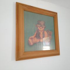 Antique Teddy Bear Painting