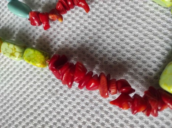 Natural stones necklace