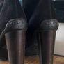 Tod's Black Suede Italian Leather Boots Image 5