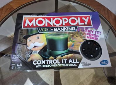 Monopoly Voice Banking Mint Condition & 100% Complete