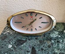 Vintage brass clock