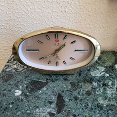 Vintage brass clock