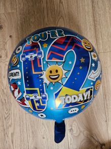 Birthday balloon you're 12 today