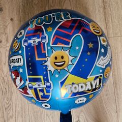 Birthday balloon you're 12 today