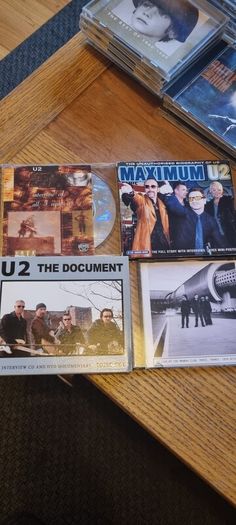 U2 Promo Cds