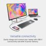 Dell S2722QC 27-inch 4K UHD 3840 x 2160 60Hz Monitor 8MS Grey-to-Grey Response Time (Normal Mode) Built-in Dual 3W Integrated Speakers 1.07 Billion Colors Platinum Silver Image 3