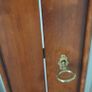 Tall antique glass display cabinet Image 3