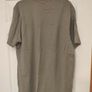 BNWT Adidas Label Linear khaki/pink T-shirt size L Postage included Image 5