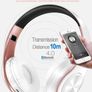 Wireless Headphones Bluetooth Stereo FM Radio Build-in MIC with 3.5mm Jack Image 3