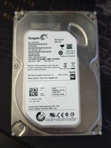Seagate BarraCuda 3.5" SATA HDD - 500GB