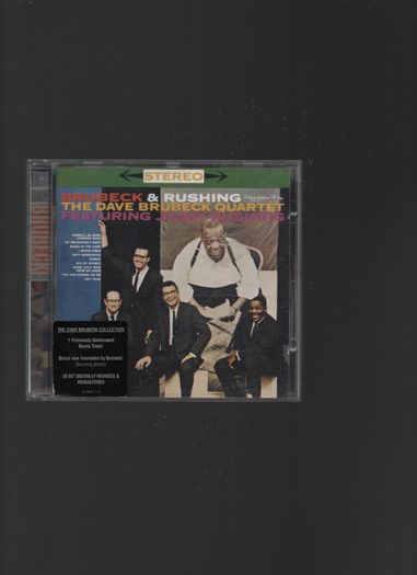 Brubeck & RushingThe Dave Brubeck Quartet Featuring Jimmy Rushing