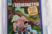 Deathstroke The Terminator Issue 15 CBCS / CGC 9.2 Certified Graded Comic Framed  DC Marvel