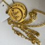 Necklace - I love you.... to the moon & back | Golden, Silver Image 6