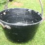 Vintage Large Bucket Pot with handle Image 4