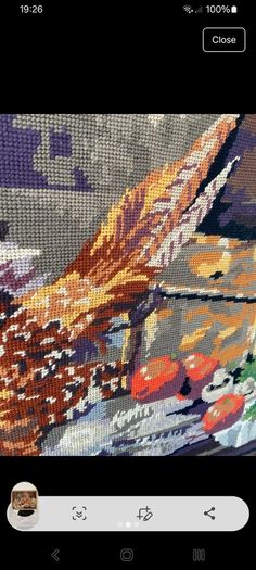 Beautiful framed French tapestry