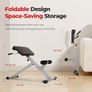 Foldable Hyperextension Roman Chair w/Back Extension, Home Gym Sit Up Bench for Glute & Ab Workouts, Optional Adjustment Incline & Multi-Function Heavy-Duty Exercise Equipment Image 5