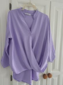 Virgo Boutique Mauve Top