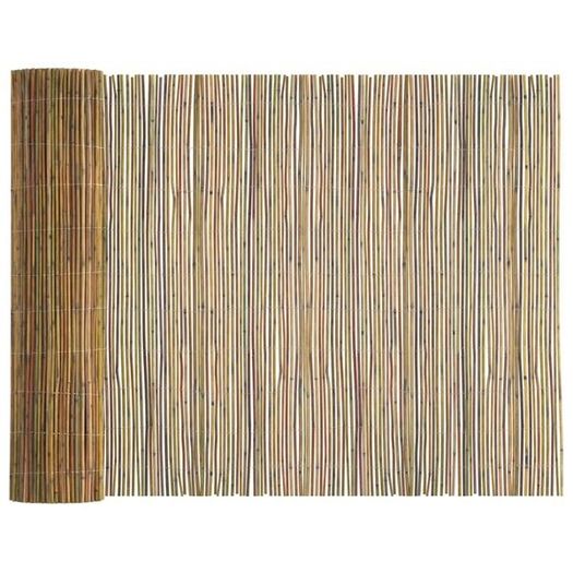 Bamboo Fence Brown 500 x 125 cm Bamboo
