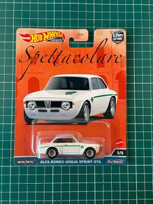 Alfa Romeo Giulia sprint GTA Hot wheels Premium