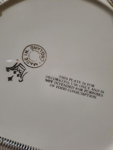 Display Plate Cries of London