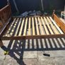 King size bedframe Image 2