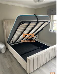 Upholstered King Ottoman Beds Collection